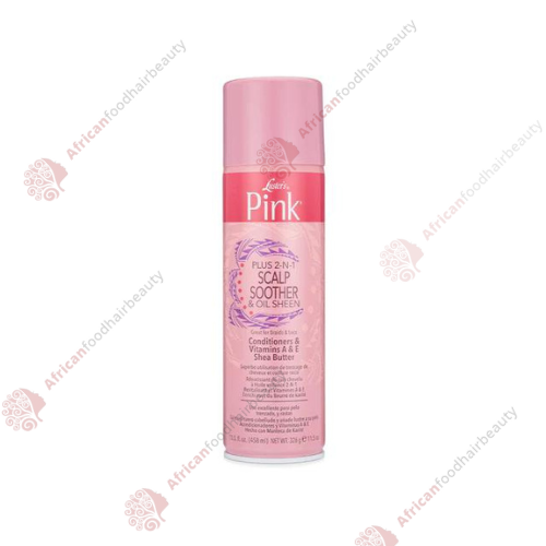 Lusters Pink 2-n-1 Scalp Soother & Oil Sheen 15.5oz - africanfoodhairbeauty