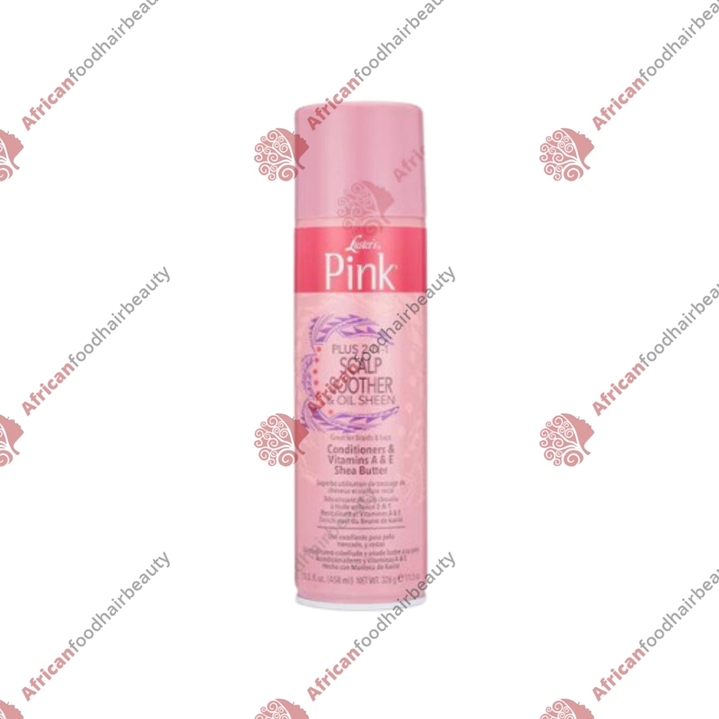Lusters Pink 2-n-1 Scalp Soother & Oil Sheen 15.5oz