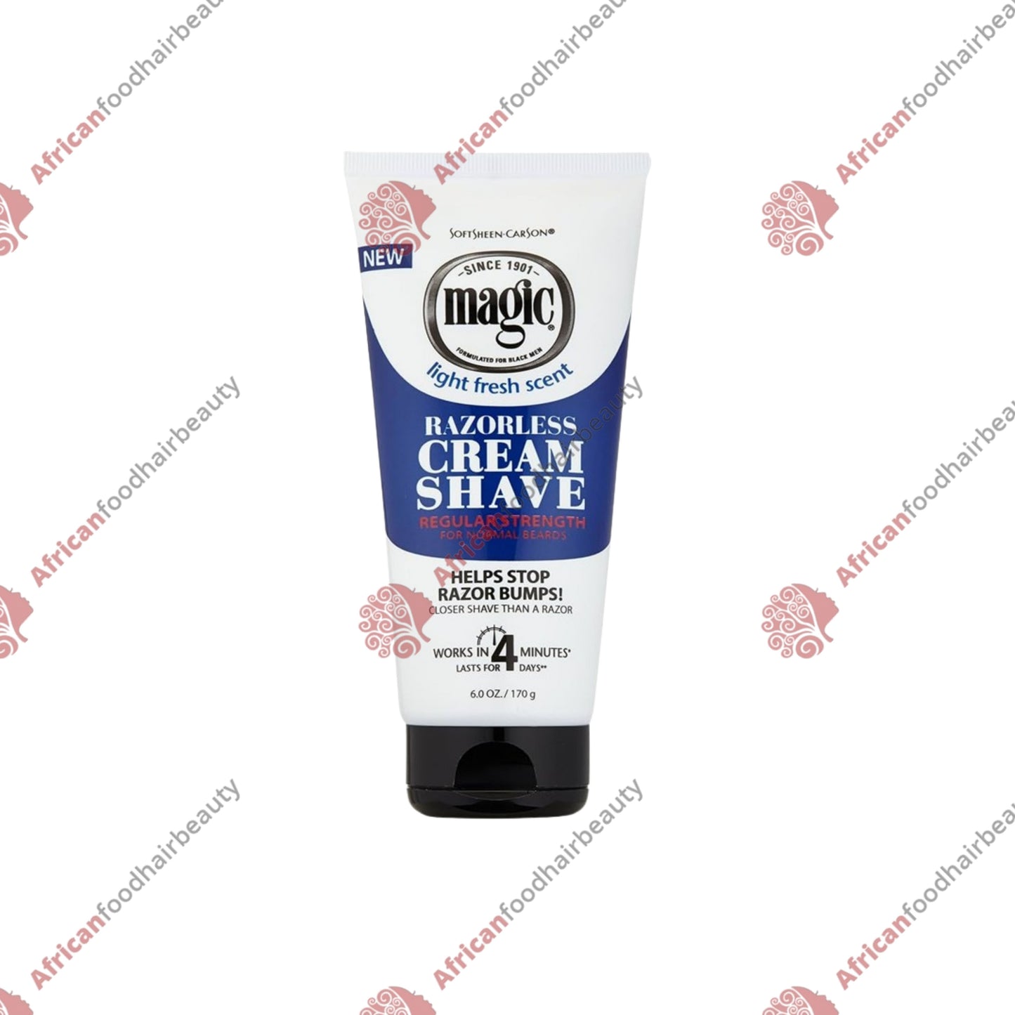 Magic razorless cream shave regular strength 6oz
