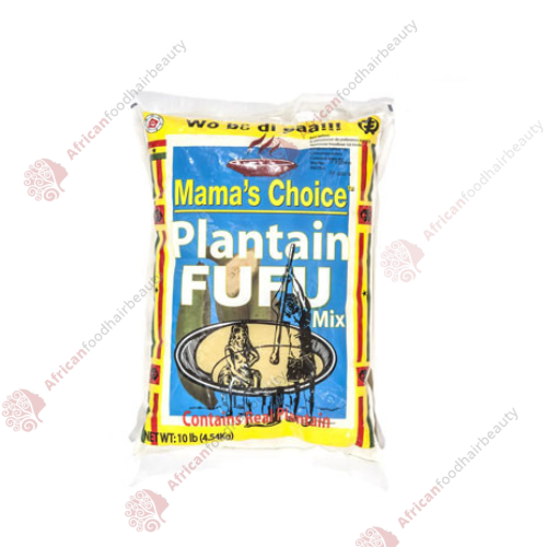  Mama's choice Plantain Fufu Mix 4.08kg - africanfoodhairbeauty