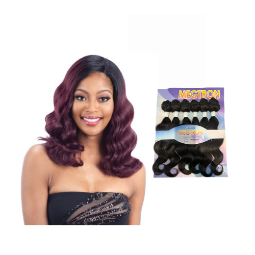 Megtron Body Wave 14" 6pcs - africanfoodhairbeauty