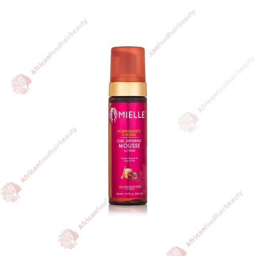 Mielle Pomegranate & Honey Curl Defining Mousse 7.5oz - africanfoodhairbeauty