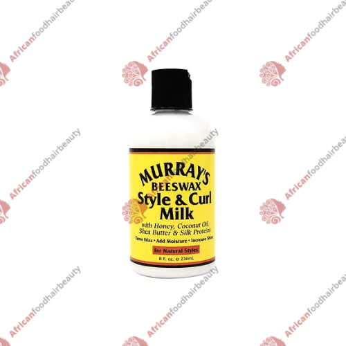 Murray's Beeswax Style & Curl Milk 8oz - africanfoodhairbeauty