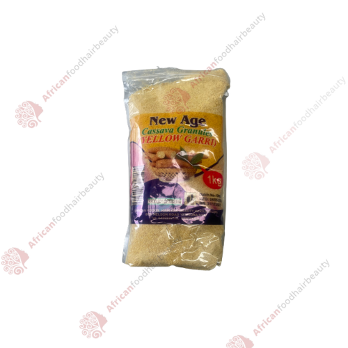 New Age Yellow Gari  (Nigerian) 1kg  - africanfoodhairbeauty