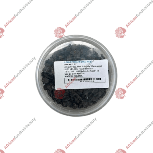 New Age locust beans (iru) 100g - africanfoodhairbeauty