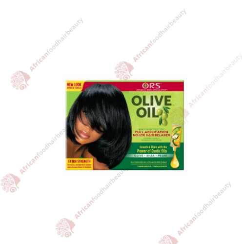 ORS Olive Oil Relaxer Extra Strength 1app - africanfoodhairbeauty