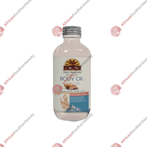 Okay Body Oil Himalayan Pink Salt 4oz - africanfoodhairbeauty