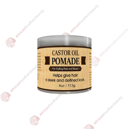 Okay Men's Castor Oil Pomade 4oz - africanfoodhairbeauty