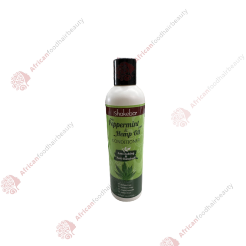 Shakebar Peppermint & Hemp Oil Conditioner 8.45oz- africanfoodhairbeauty
