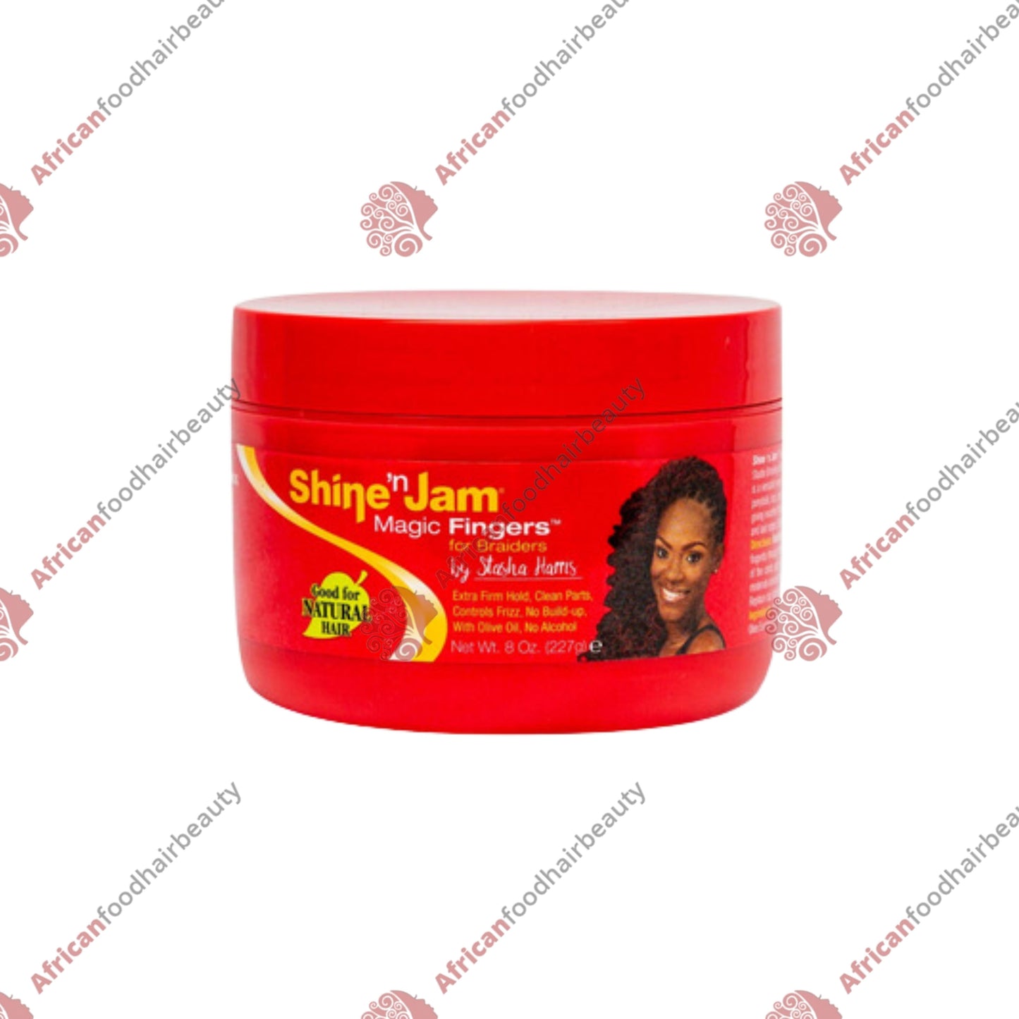 Shine N Jam Magic Fingers 8oz - africanfoodhairbeauty