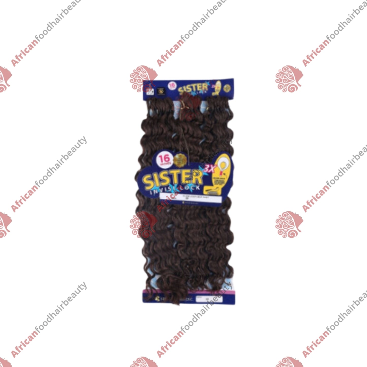 Sister Invisi-lock 3x deep twist 12"14"16"