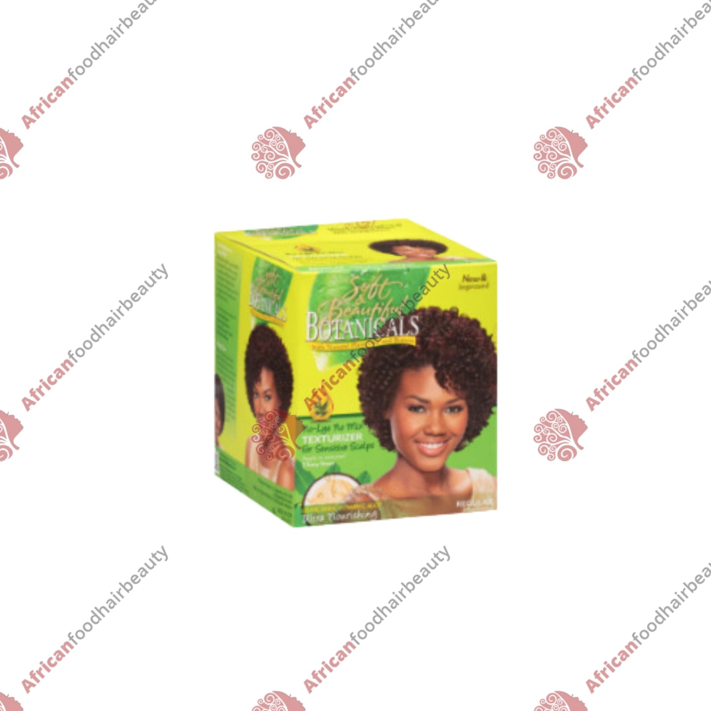 Soft & Beautiful Botanicals No-Lye Texturizer Regular 2app - africanfoodhairbeauty
