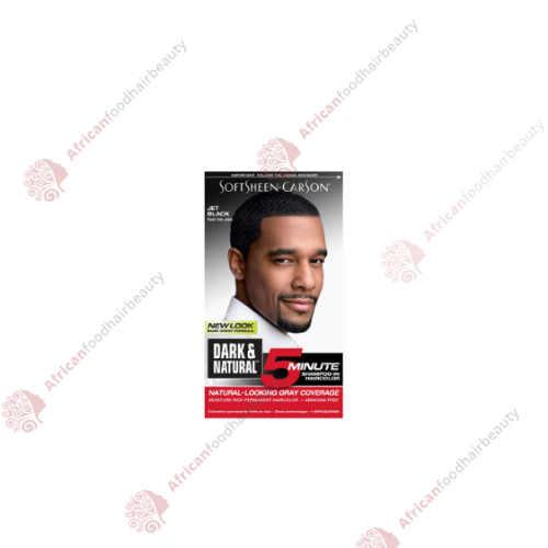 Softsheen-Carson Dark & Natural Hair Color for Men (Jet Black)- africanfoodhairbeauty
