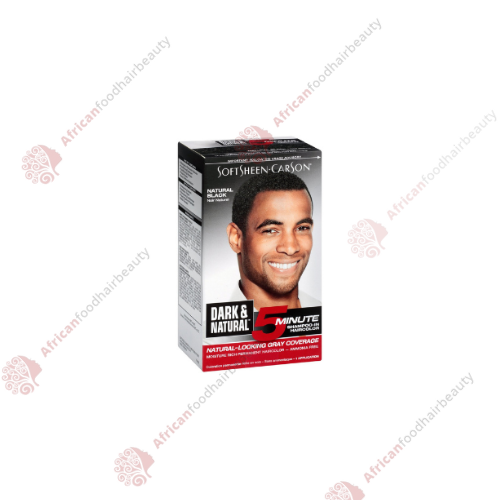 Softsheen-Carson Dark & Natural Hair Color for Men (Natural Black)-africanfoodhairbeauty