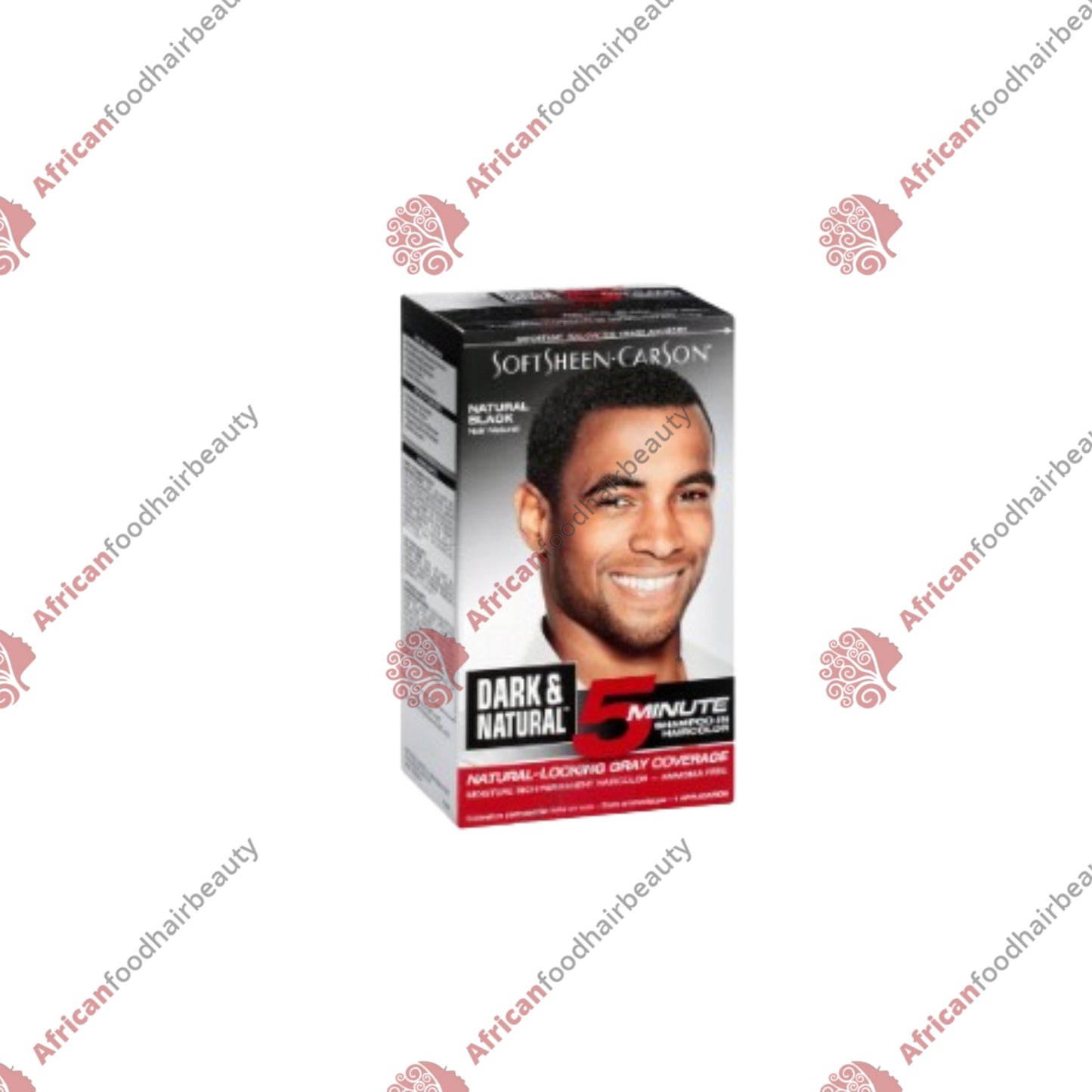 Softsheen-Carson Dark & Natural Hair Color for Men (Natural Black)