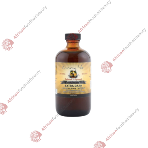 Sunny Isle Extra Dark Jamaican Black Castor Oil 8oz - africanfoodhairbeauty