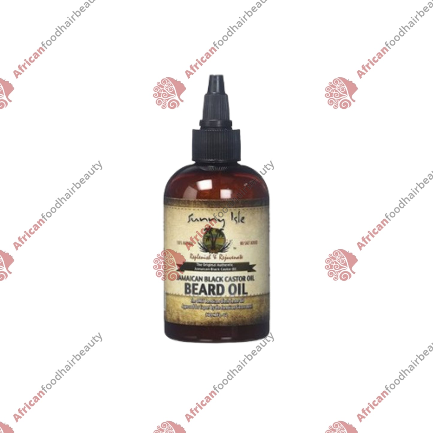 Sunny Isle Beard Oil Jamaican Black Castor Oil 4oz
