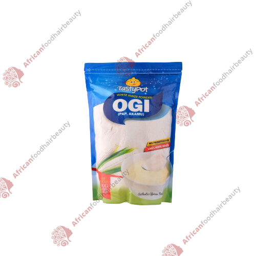 Tasty Pot Ogi (Pap, Akamu) white maize 453g - africanfoodhairbeauty