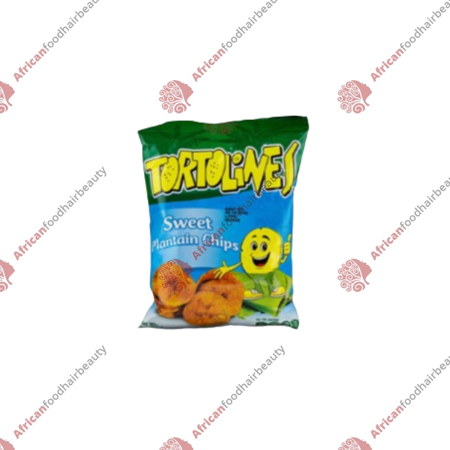 Tortolines sweet plantain chips 2.5oz