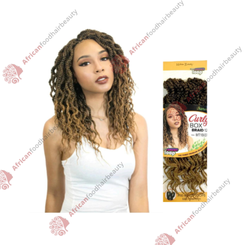  Urban Beauty Curly box braid 12" - africanfoodhairbeauty