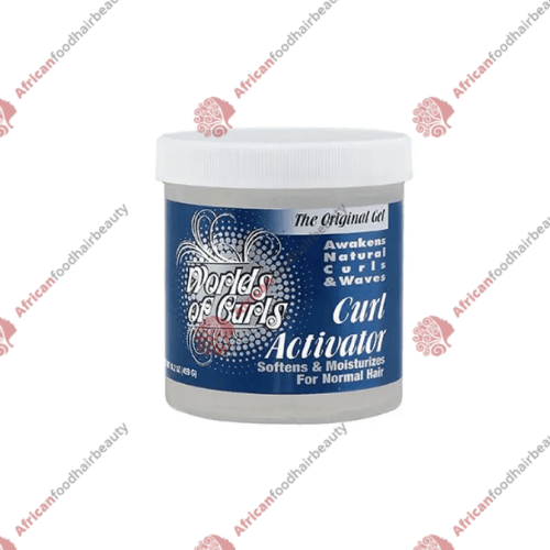 World Of Curls Curl Activator Gel Normal Hair 16.2oz - africanfoodhairbeauty