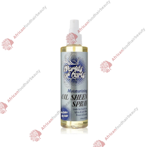 World of Curls Moisturizing Oil Sheen Spray 8oz