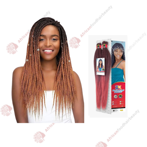 Xpression 2x Pre-Stretched Braid 40" - africanfoodhairbeauty