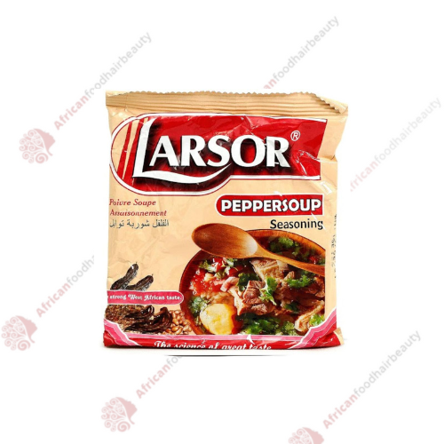 Larsor Peppersoup Seasoning 10g - africanfoodhairbeauty