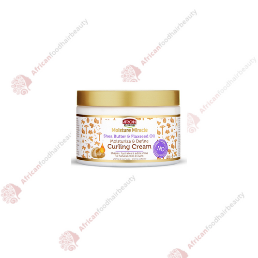 African Pride Moisture Miracle Curling Cream 12oz - africanfoodhairbeauty