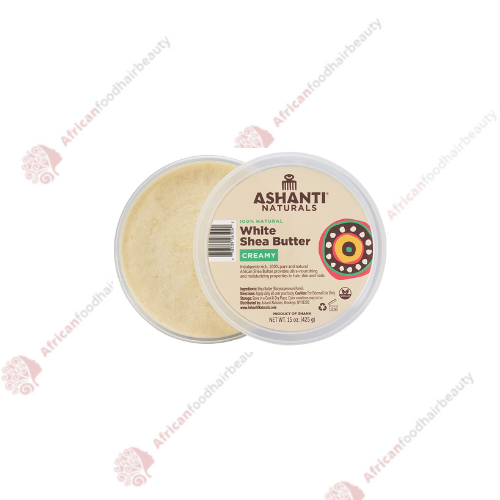Ashanti Naturals  White Shea Butter 5oz - africanfoodhairbeauty