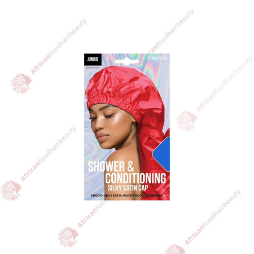 donna shower & condititoing silk satin cap braid - africanfoodhairbeauty