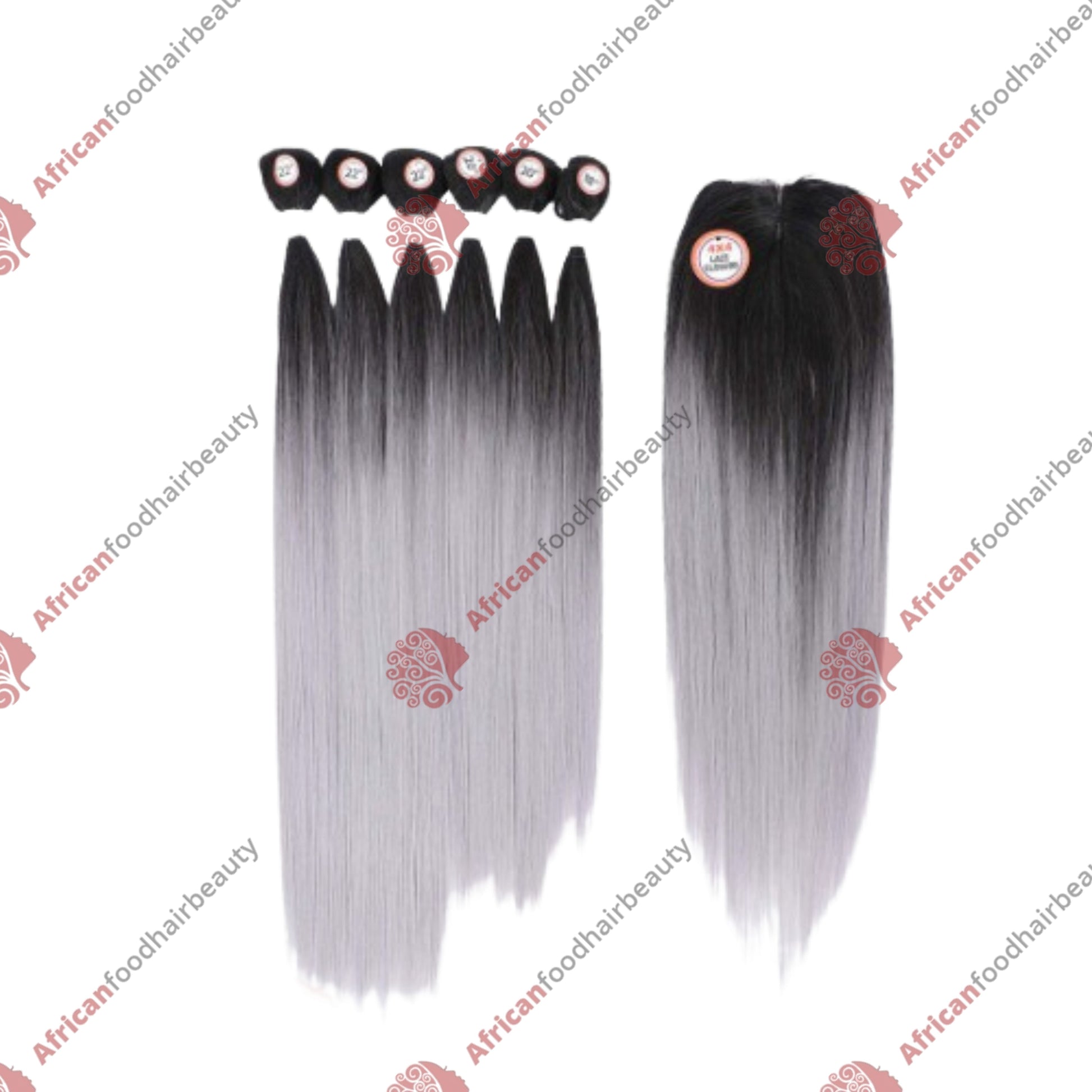 123 Complete 14" 16" 16"18"18" 18" + Closure (Straight)
