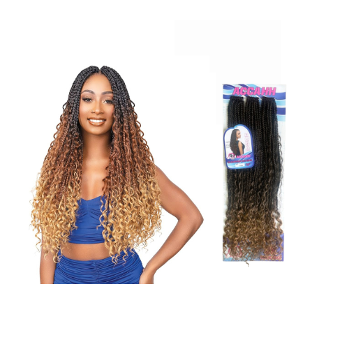 Accahh Bohemian Box Braid 24" 3x - africanfoodhairbeauty