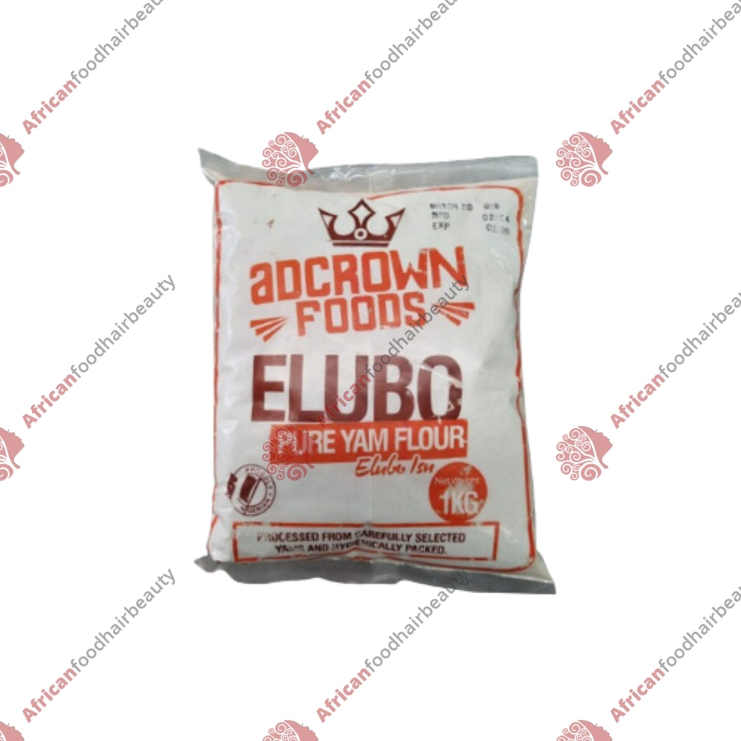 Adcrown Foods Elubo (Pure Yam Flour) 1kg