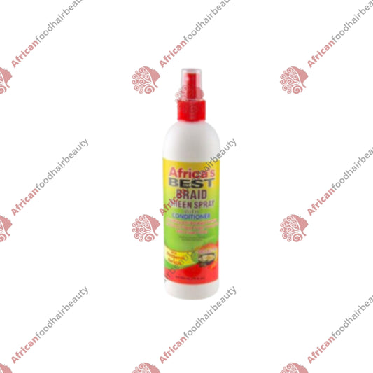 Africa's Best Braid Sheen Spray 12oz