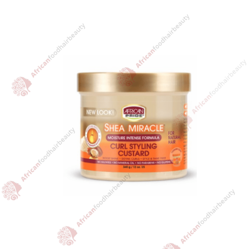  African Pride Curl Styling Custard 12oz- africanfoodhairbeauty