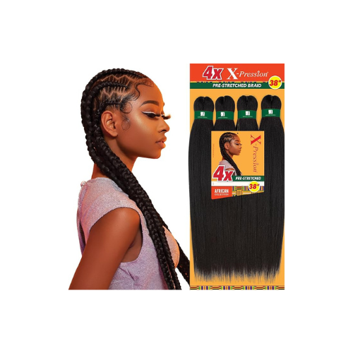 African Collection X-pression 4x (Pre-stretch) 38"