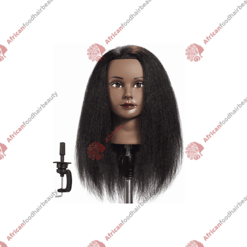 Afro Mannequin Head for Braiding - africanfoodhairbeauty