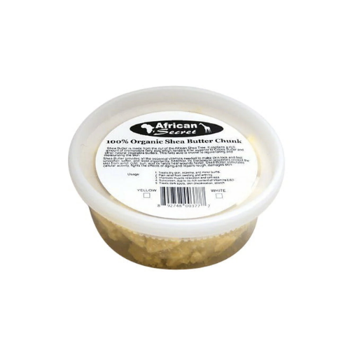 African Secret Organic White Shea Butter 8oz - africanfoodhairbeauty