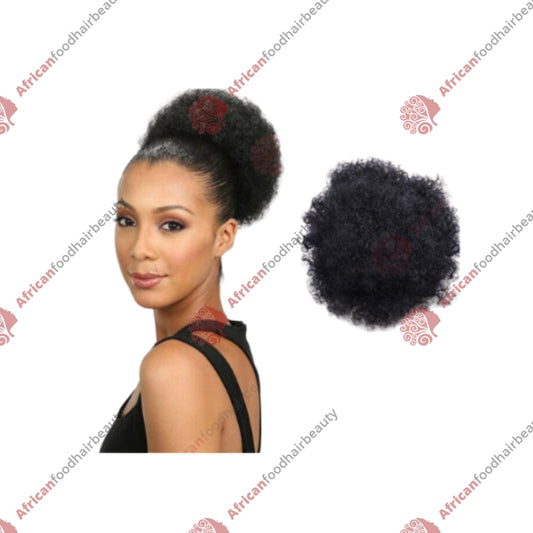 Afro Puff Ponytail