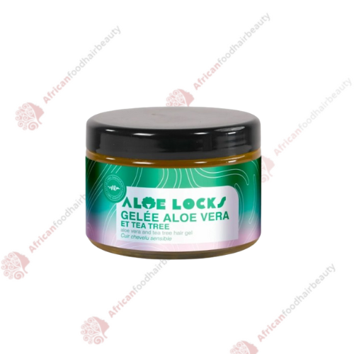 Aloe Locks Aloe Vera and Tea Tree Hair Gel 10oz - africanfoodhairbeauty