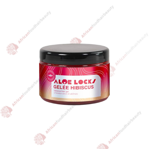 Aloe Locks Hibiscus Hair Gel 10oz - africanfoodhairbeauty
