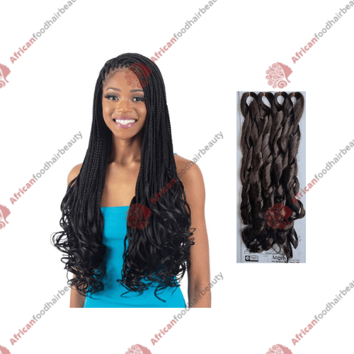 Angels French Pony Curl Long 4x - africanfoodhairbeauty