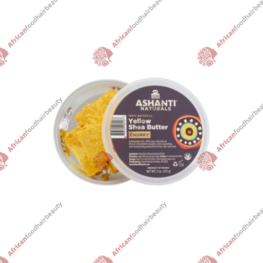 Ashanti Naturals Yellow Shea Butter 5oz