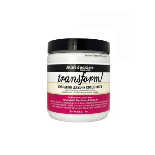 Aunt Jackie's Transform! Hydrating Leave-In Conditioner 15oz - africanfoodhairbeauty