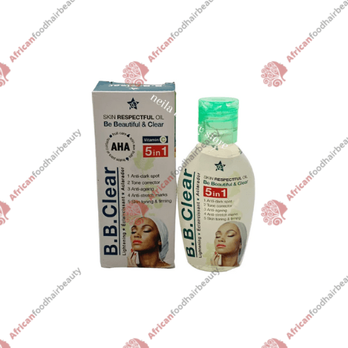 B.B Clear Oil 60ml - africanfoodhairbeauty