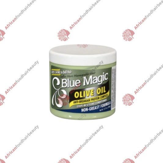 Blue Magic Olive Oil Anti-Breakage Leave-in Styling Conditioner 13.75oz