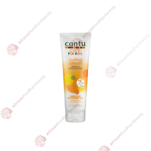 Cantu Care for Kids Curling Cream 8oz - africanfoodhairbeauty
