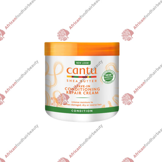 Cantu Shea Butter Leave-in conditioning repair cream 16oz