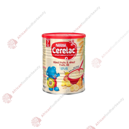 Cerelac Mixed Fruits & Wheat 400g - africanfoodhairbeauty